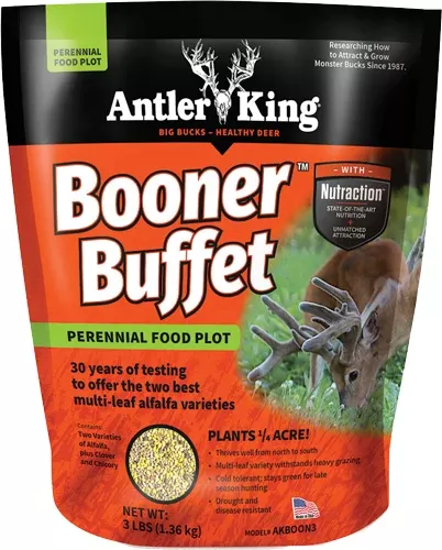 Antler King | Booner Buffet 3 lb Bag | For 1/4 Acre