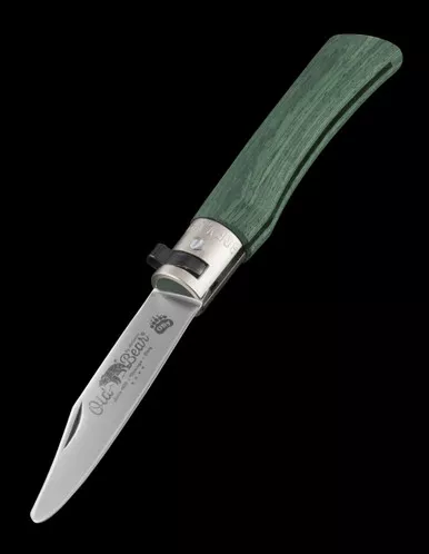 Antonini Old Bear Junior Green Folding Knife