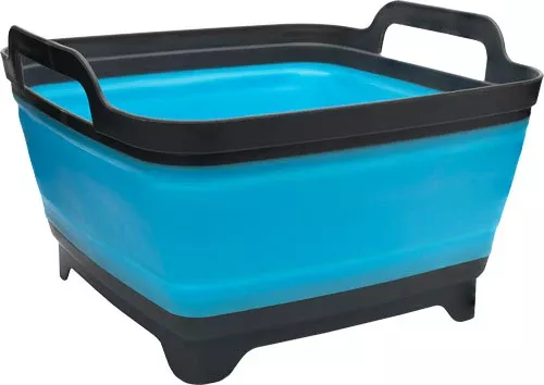 Arb Sol Flat Pack Sink 8 Liter - W/carry Handles Twist Drain