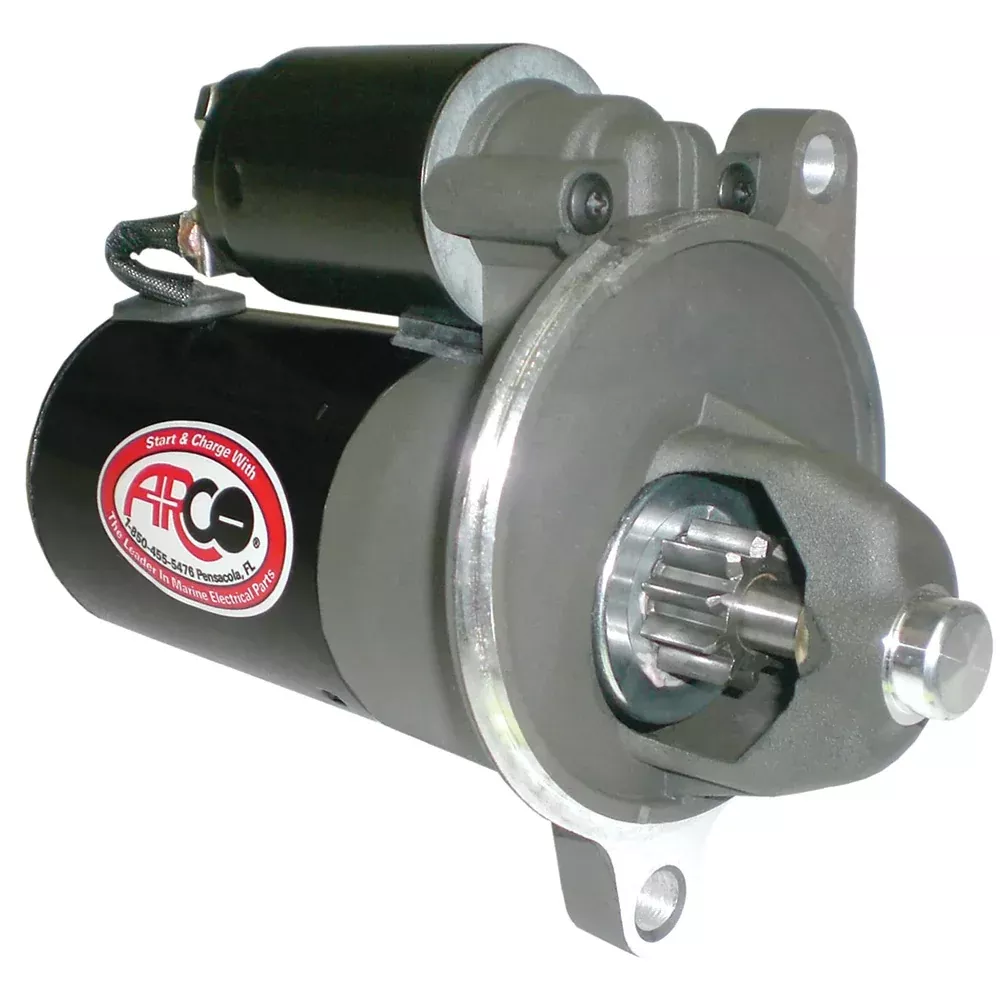 ARCO Marine High-Performance Inboard Starter w/Gear Reduction & Permanent Magnet – Clockwise Rotation (2.3 Fords)
