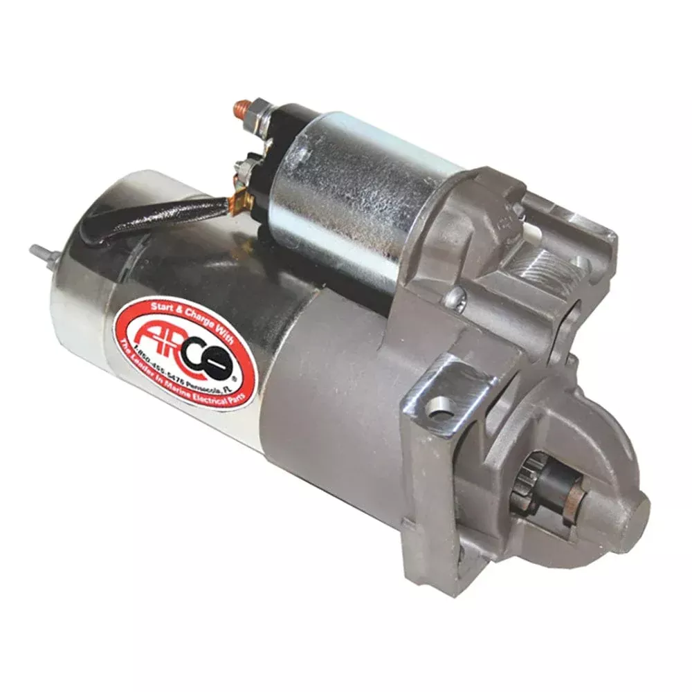 ARCO Marine Inboard Starter w/12-3/4″ Flywheel & Gear Reduction