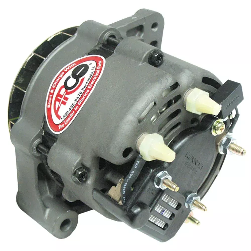 ARCO Marine Premium Replacement Inboard Alternator w/Single Groove Pulley – 12V 55A