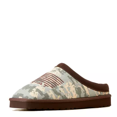 ARIAT Men's Flying Proud Digi Camo Square Toe Slippers (AR3798-310)