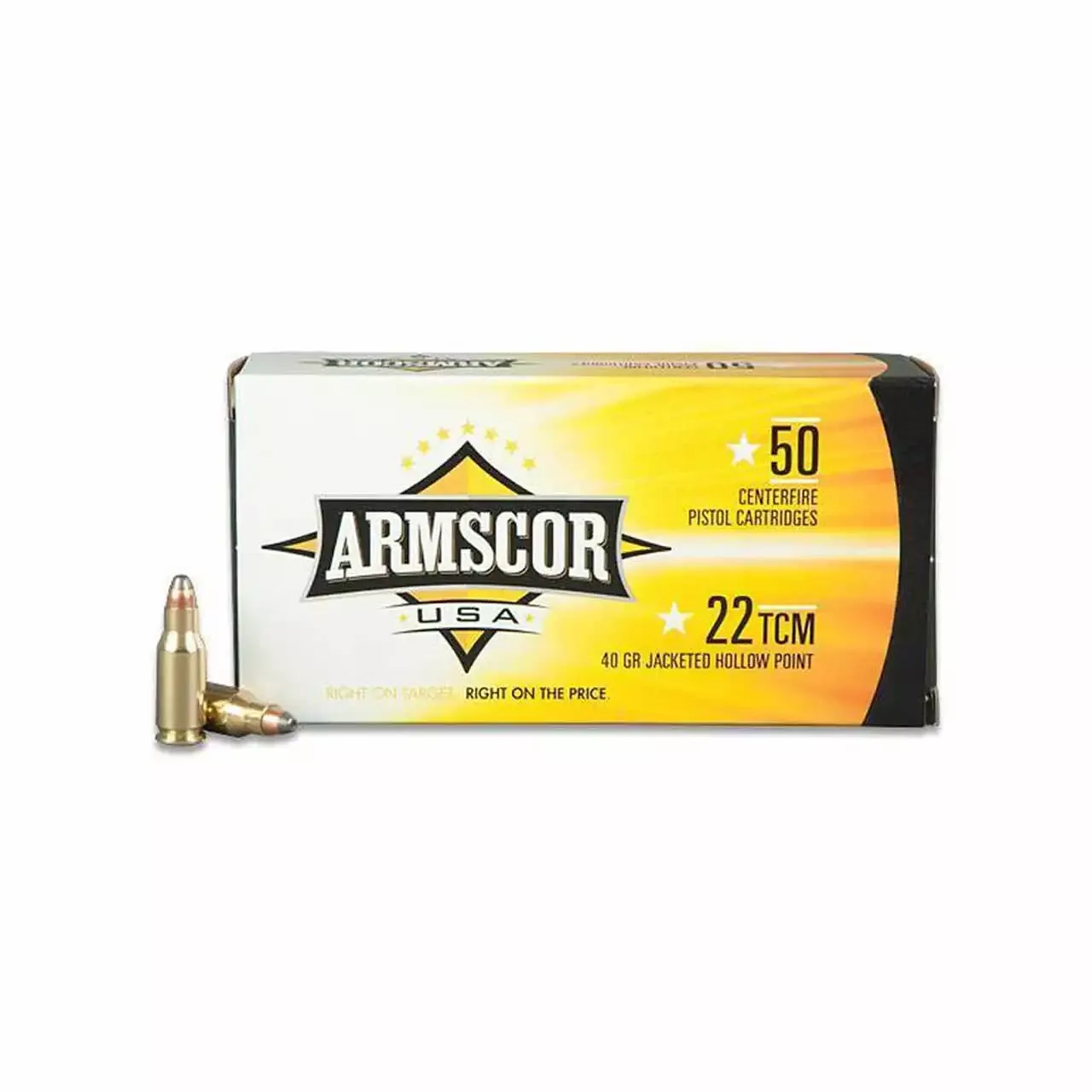 Armscor 22 TCM 40 Gr JHP 50/Box