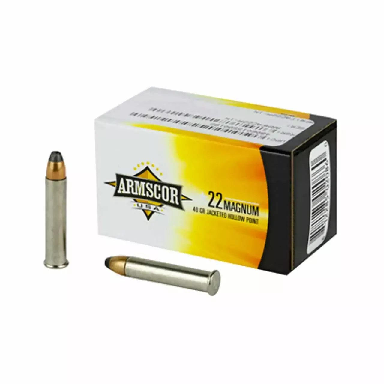Armscor 22 WMR 40 Gr 2000 fps JHP 50/Box