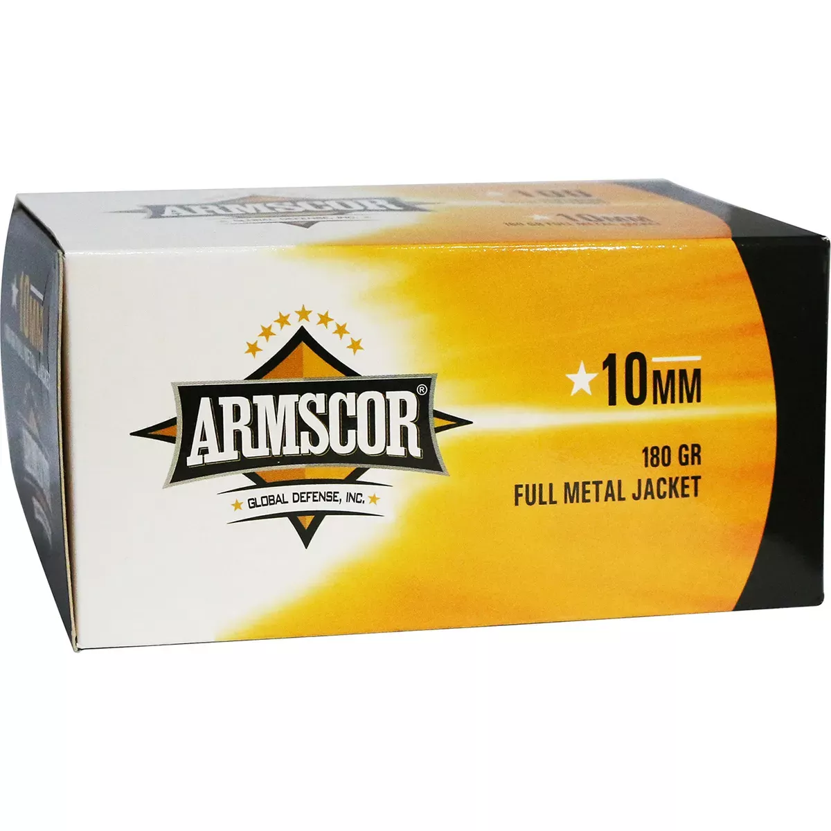 Armscor Precision Value Pack 10mm Auto 180 gr Full Metal Jacket (FMJ) 100/Box