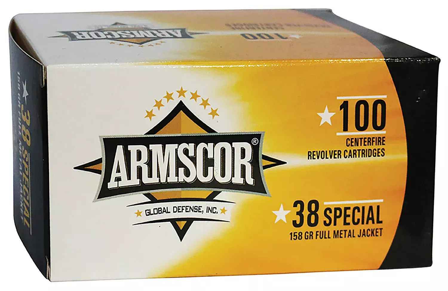 Armscor Precision Value Pack 38 Special 158 gr Full Metal Jacket 100 Per Box