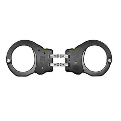 ASP Ultra Plus Cuffs Hinge-Linked Handcuffs (Aluminum Bow) w/ Keyless Double Locking