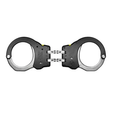 ASP Ultra Plus Cuffs Hinge-Linked Handcuffs (Steel Bow) w/ Keyless Double Locking