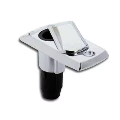 Attwood 2-Pin Plug-In Angled Pole Base