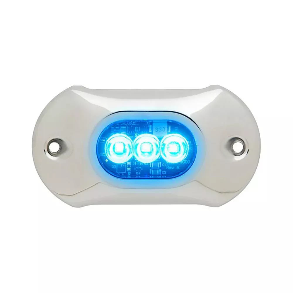 Attwood LightArmor HPX Underwater Light - 3 LEDBlue [66UW03B-7]