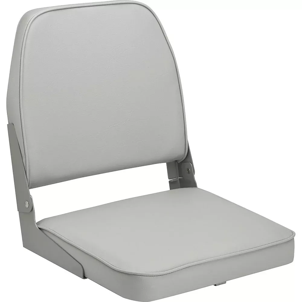 Attwood Swivl-Eze Low Back Padded Flip Seat – Grey [98395GY]