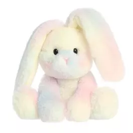 Aurora Small Candy Cottontails Spring Vibrant Stuffed Animal Confetti 6.5"