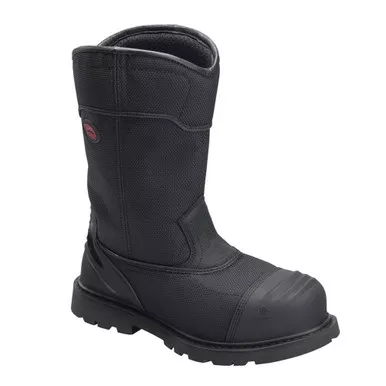 AVENGER Mens Hammer A-MAX Wellington Composite Toe Waterproof Black Work Boots (A7800)