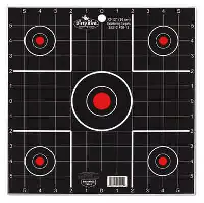 B/c Target Dirty Bird 12" - Sight-in 12 Targets