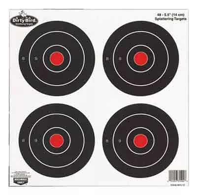 B/c Target Dirty Bird 6" - Bull's-eye 48 Targets
