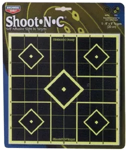 B/c Target Shoot-n-c 8" - Sight-in 15 Targets