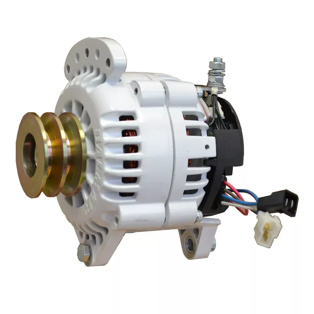 Balmar Alternator 120 AMP 12V 3.15″ Dual Foot Saddle Dual Pulley w/Isolated Ground [60-120-DV]