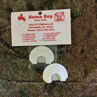 Bama Boy Game Calls #12 True Jake – Double Reed Cut on Each Side #BBGC12