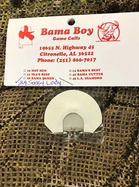 Bama Boy Game Calls #24 Sassy Lady