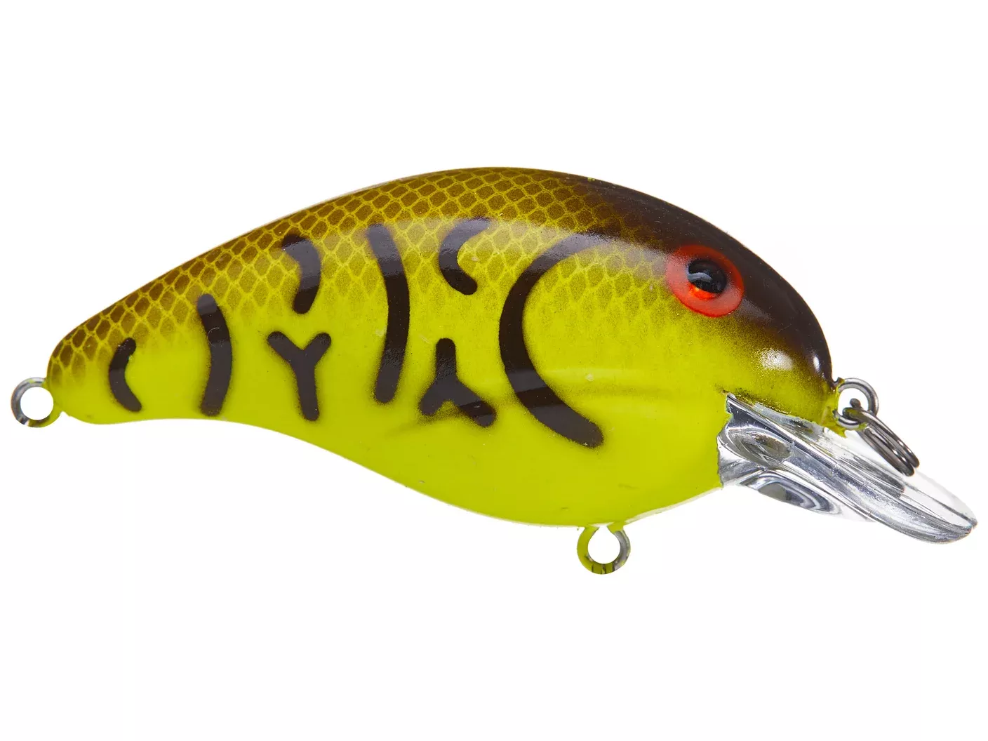 Bandit 100 Series 1/4ozCrankbait – Brown Crawfish Chartreuse Belly #BDT141