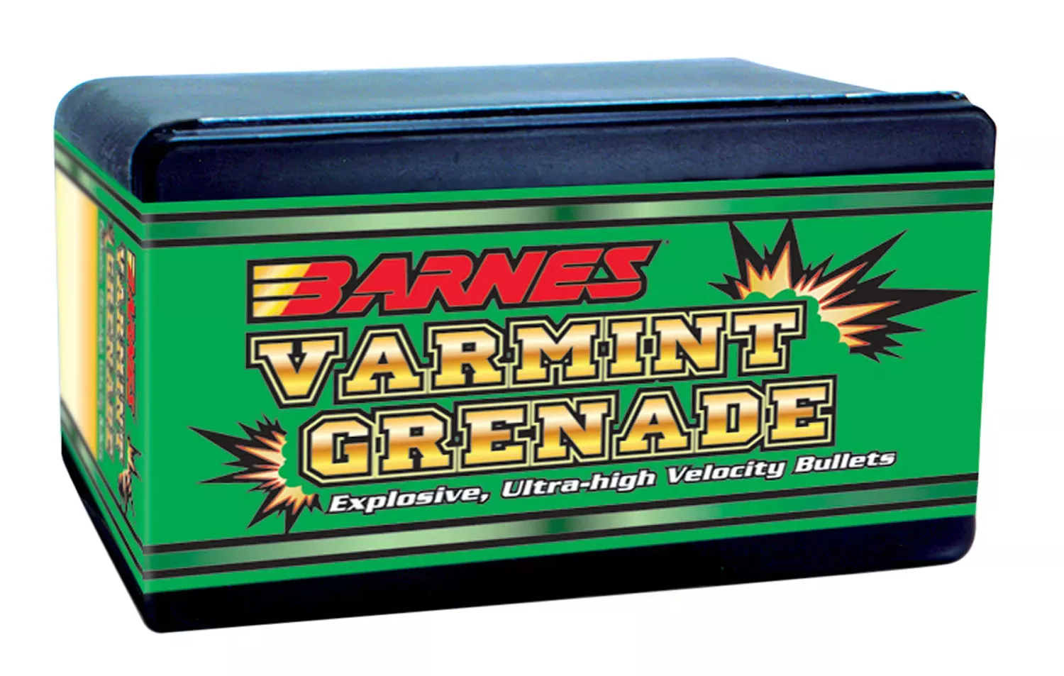 Barnes Bullets Varmint Grenade22 Hornet .224 30 gr Flat Base Hollow Point 100 Per Box