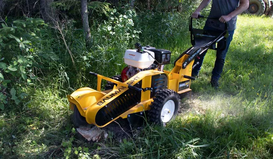 Baumalight Walk Behind Stump Grinder | Model WB44 | Width 29.75" | Length 80" | 13 HP