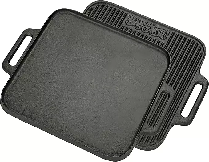 Bayou Classic 14-IN Reversible Square Griddle #7442
