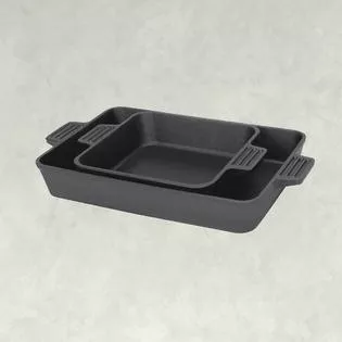 Bayou Classic 2-PC Cake Pan Set 8 Inch And 9X13 Inch #7474
