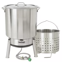 Bayou Classic 82-qt Stainless Steam & Boil Cooker Kit - ∗DISPLAY∗