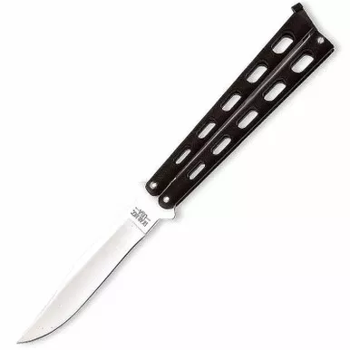 Bear & Son 114B Folding Balisong Butterfly Knife 3.625" Drop-point 440 SS