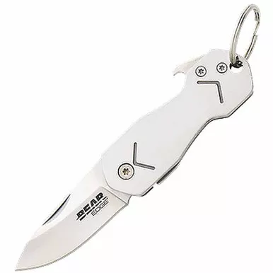 Bear & Son 71523 Cutlery 2" 440 Stainless Steel Blade Frame Lock Keychain