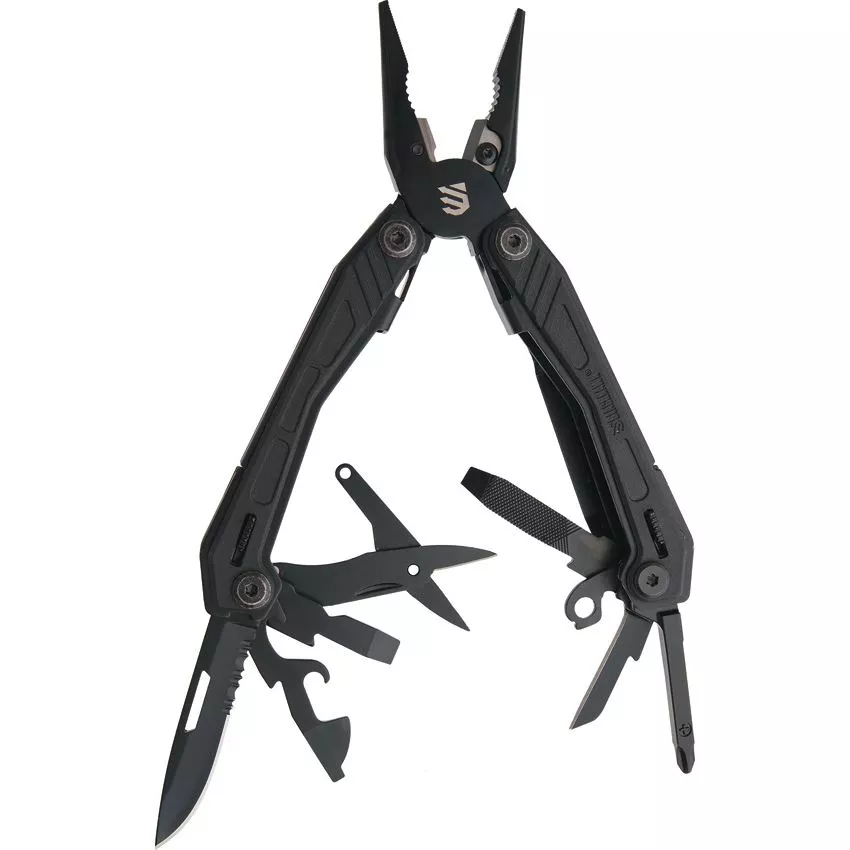 Bear & Son Blackhawk EDC Muilt-Tool Black Zytel Handles #BHMT20BK44.39