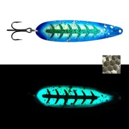 Beaver Lures Trolling Spoon - Standard - 2/5 oz. - Blue Moon