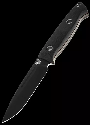 Benchmade 163BK Bushcrafter Carbon Fibre Fixed Blade