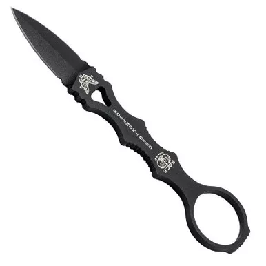 Benchmade 173BK Mini SOCP Double-Edge Dagger, Plain Edge w/ Black Sheath