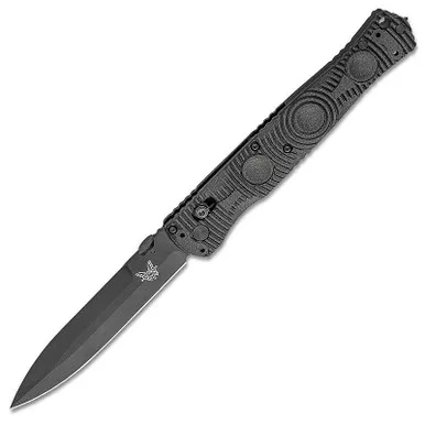 Benchmade 391BK Greg Thompson SOCP Folding Knife 4.47" D2 Black Cerakote