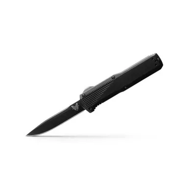Benchmade 4600DLC Phaeton OTF Auto Knife (Out-the-Front) 3.45" Clip Point Blade, Aluminum Handle