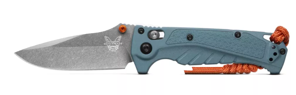 Benchmade Mini Adira Depth Blue Grivory Drop-Point #18065