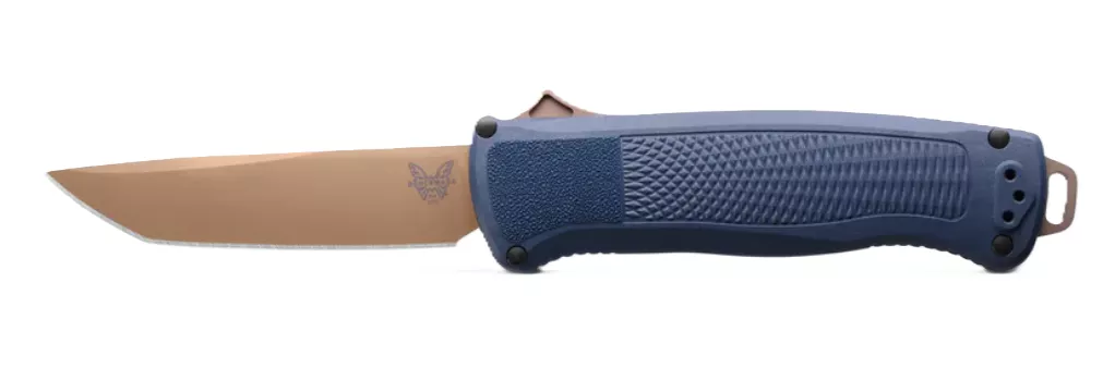 Benchmade Shootout Crater Blue Grivory Tanto #5370FE-01