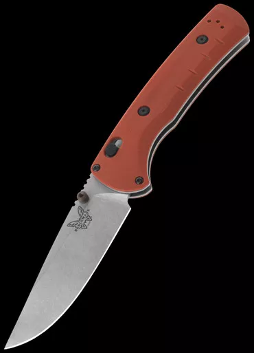 Benchmade SlipRidge Rust Orange G10 Folding Knife