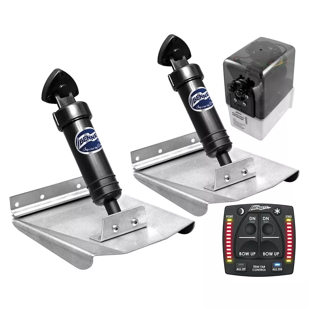 Bennett Marine M80 Sport Tab System w/One Box Indication - M80OBI