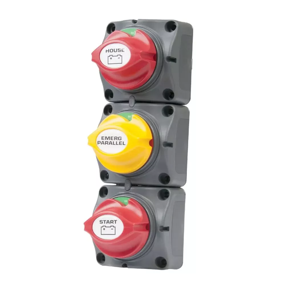 BEP Battery Distribution Cluster f/Single Engine w/Two Dedicated Battery Banks - Vertical Mount - 715-V