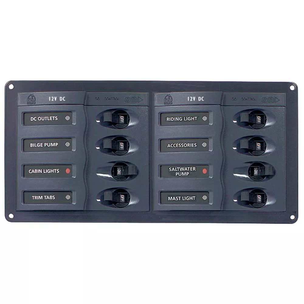 BEP DC Panel - 8-Way - Horizontal - 901H