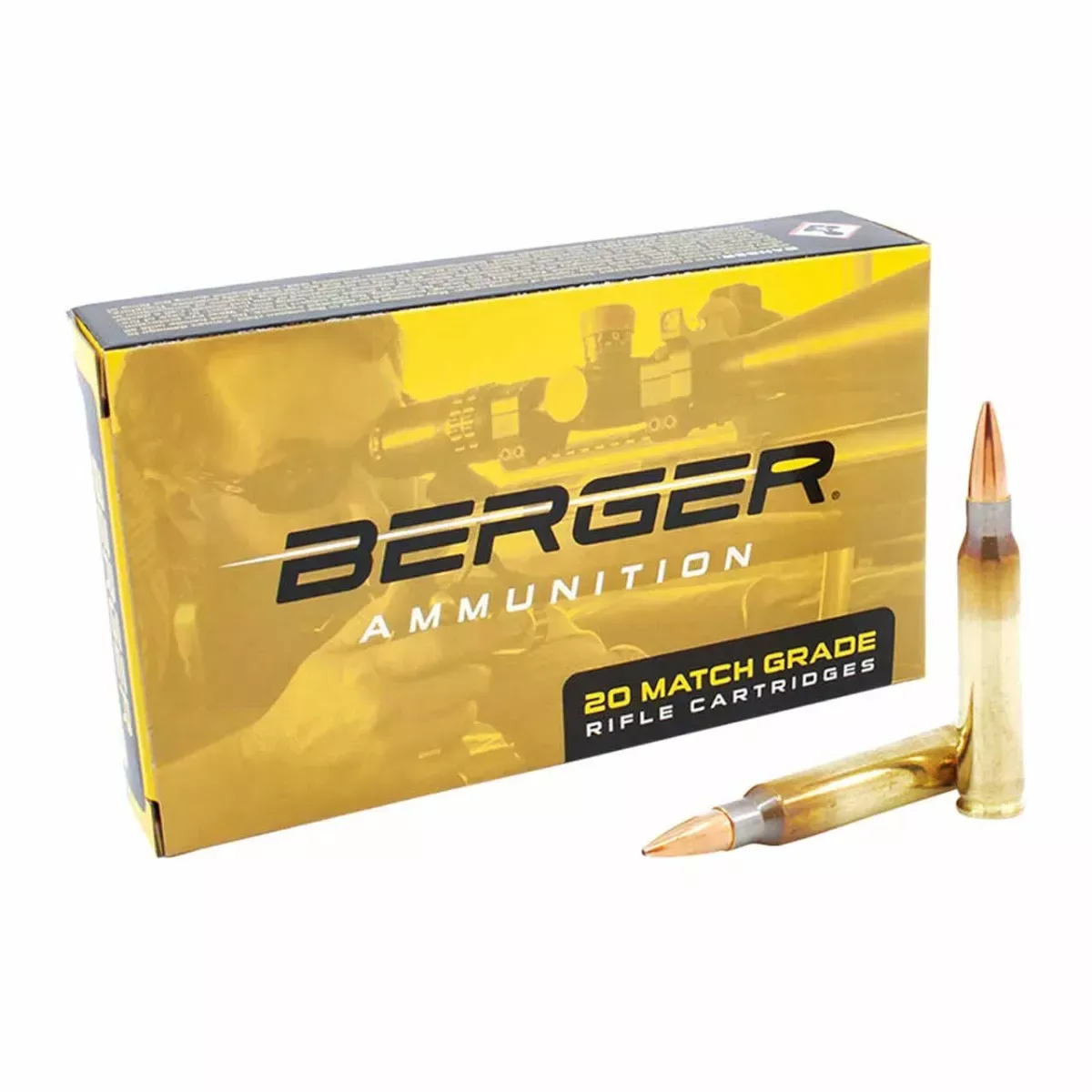 Berger Tactical 223 Rem 77 Gr 2750 fps Open Tip Match 20/Box