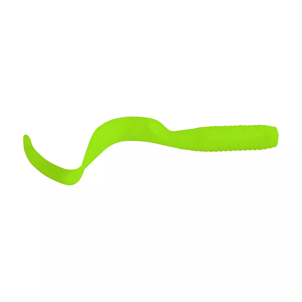 Berkley Gulp! Saltwater Grub – 4″ – Chartreuse [1519803]