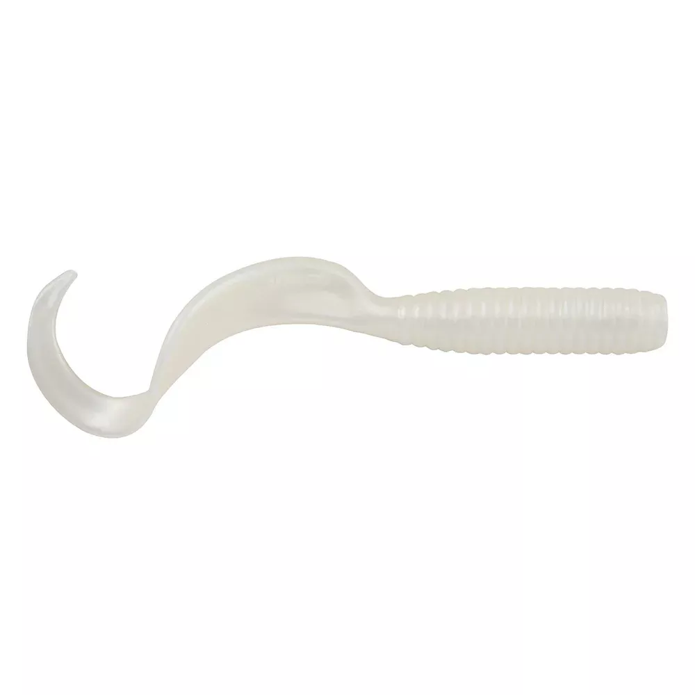 Berkley Gulp! Saltwater Grub – 4″ – Pearl White [1519805]