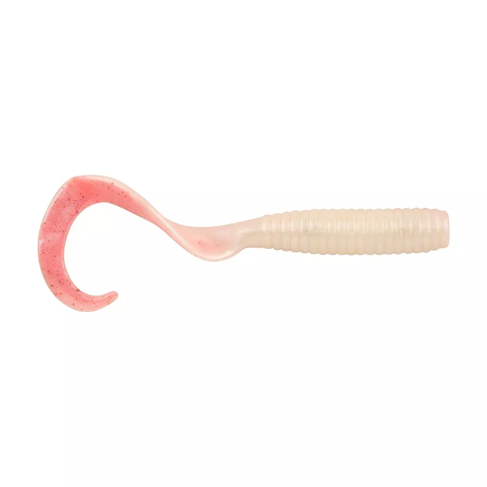Berkley Gulp! Saltwater Grub – 4″ – Pink Shine [1519807]