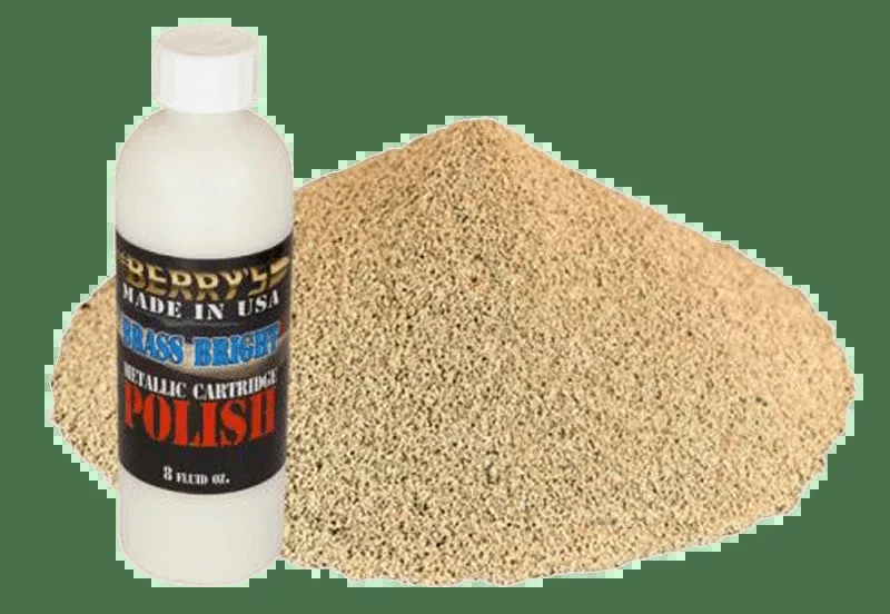 Berrys Brass Polishing Kit, Berrys 73743Corn Media & Polish Combo