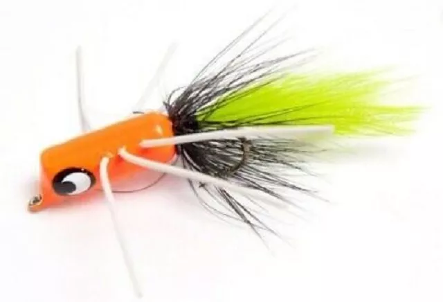 Betts Fire Fly Popper Shimmy Florescent Orange – Size 8 #51T-8